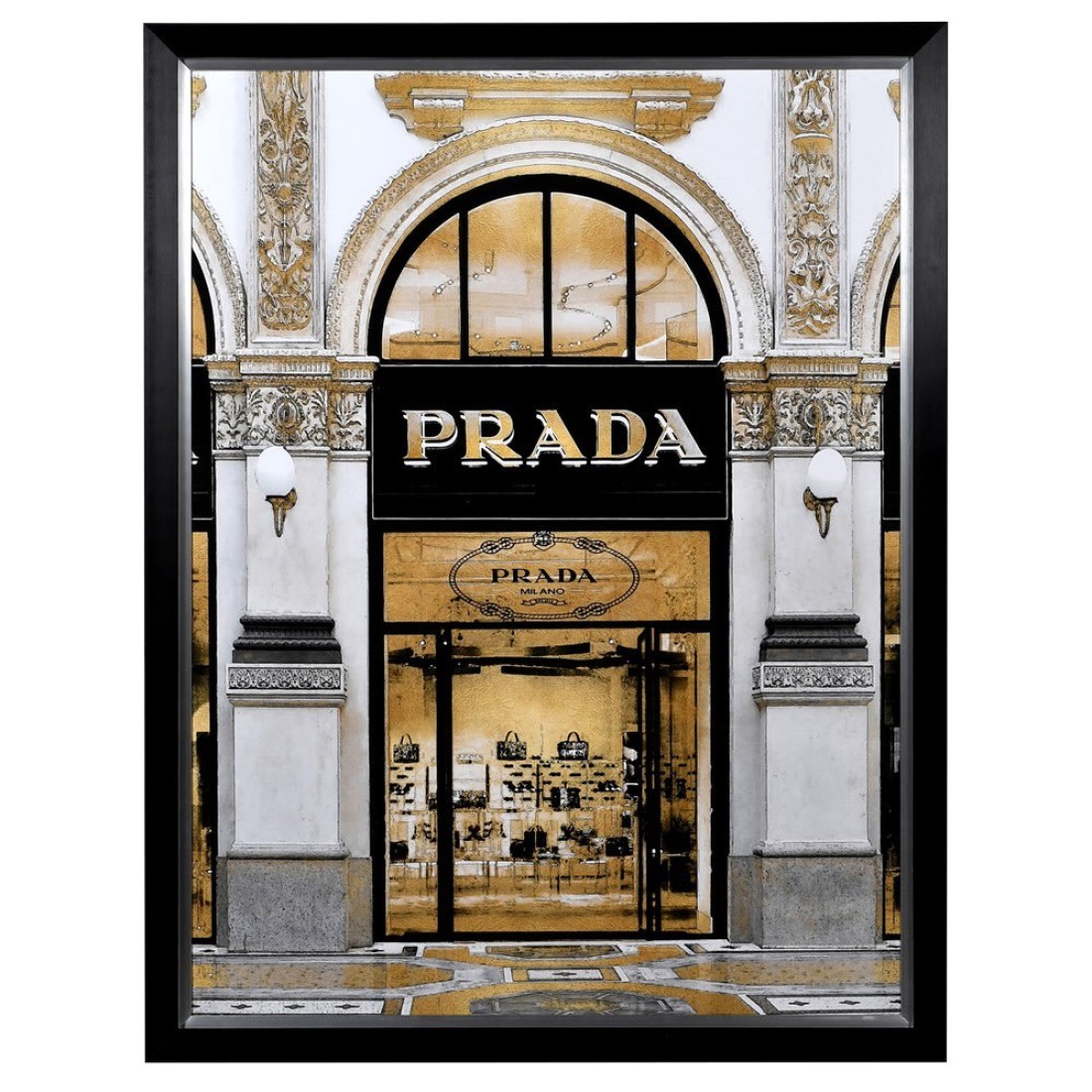 Large 'Prada' Entrance Picture
