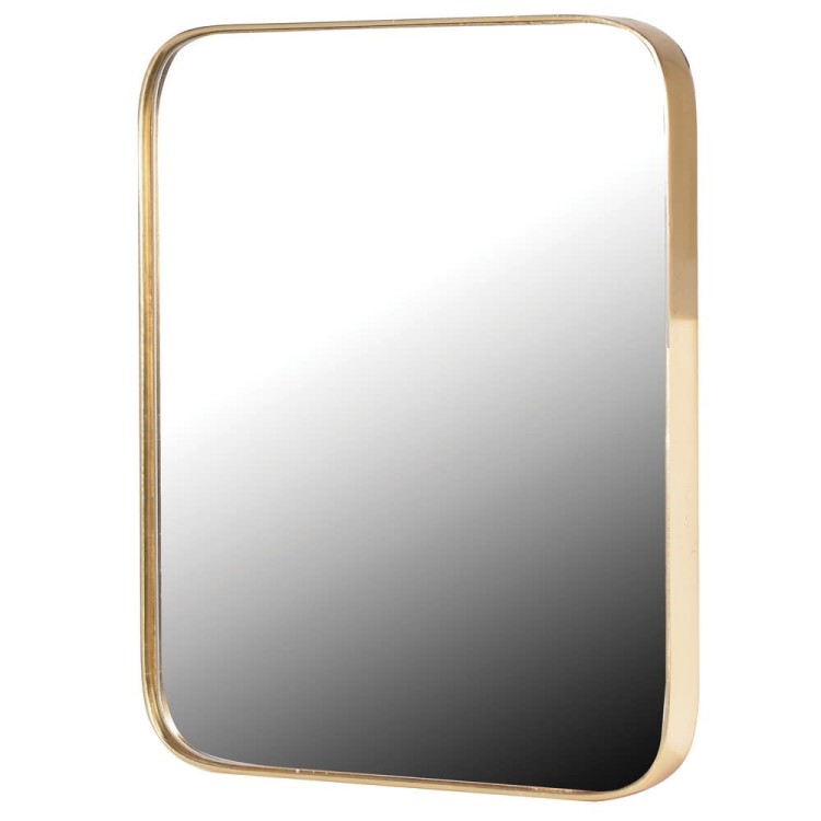 Gold Frame Square Mirror | Lucy Willow Home